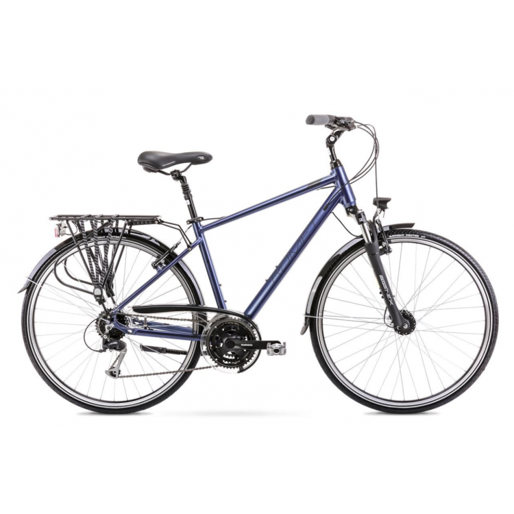 Trekingový bicykel 28" Romet Wagant 5 19" tmavomodrý-čierny hliníkový Trekingový bicykel 28" Romet Wagant 5 19" tmavomodrý-čierny hliníkový